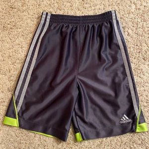 Boys Gray Adidas shorts